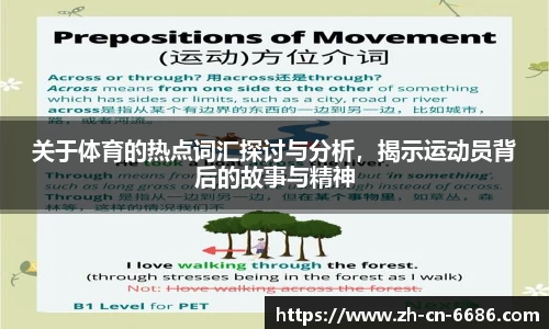 关于体育的热点词汇探讨与分析，揭示运动员背后的故事与精神